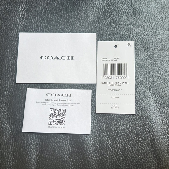 Coach skinny wallet - Picture 5 of 10